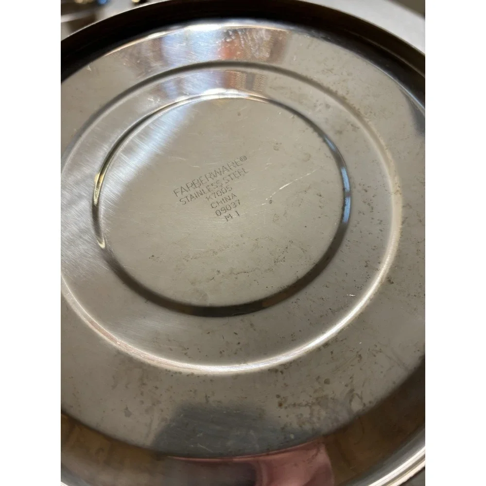 Farberware 1.1/2 qt. Whistling Tea Kettle Pot # K7005 Stainless Steel Retro